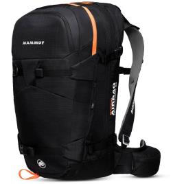 Mammut Airbag Removível De Passeio Mochila 3.0 30l One Size Black / Vibrant Orange