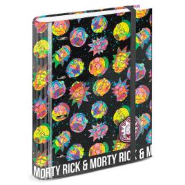 Karactermania Rick And Morty A4 Carpenter One Size Black