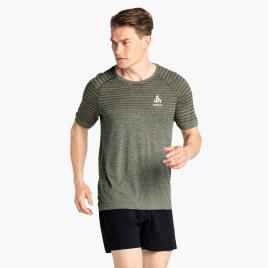 Essential - Verde - T-shirt Running Homem