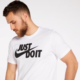 T-shirt Nike Just Do It - Branco - T-shirt Homem