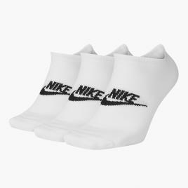 Meias Invisíveis Nike Everyday Essential - Branco - Homem