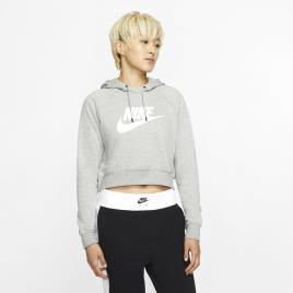 Sweatshirt Nike - Cinza - Sweatshirt Crop Mulher