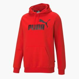 Sweatshirt Puma Ess Logo - Vermelho - Sweatshirt Homem