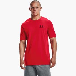 T-shirt Under Armour - Vermelho - T-shirt Homem
