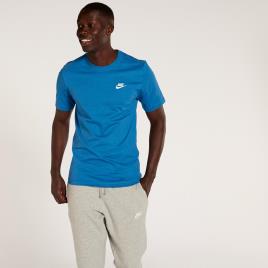 Nike Club - Azul - T-shirt Homem