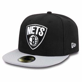 Gorra 59fifty Brooklyn Nets 7 3/8 Black / Grey