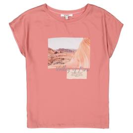 Garcia Manga Curta T-shirt T-shirt M Desert Rose