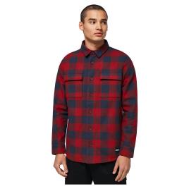 Camisa Manga Comprida Bear Cozy Flannel XL Fathom / Iron Red Check