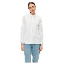 Roxa Camisa De Manga Comprida Solta 40 White