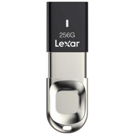 Lexar Pen Drive Jumpdrive Fingerprint Usb 3.0 256 Gb One Size Black / Silver