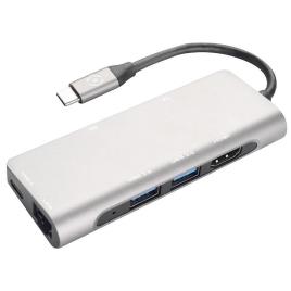 Prohub USB 3.2 Gen 1 (3.1 Gen 1) Type-C 5000 Mbit/s Prateado