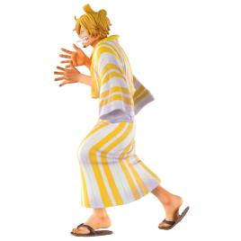 Sanji Sangoro One Piece 14 Cm Figura One Size White / Yellow