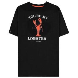 Camiseta De Manga Curta Friends You Are My Lobster S Black / White / Red