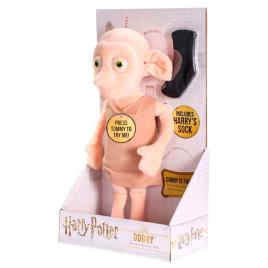 Noble Collection Interativo Harry Potter Dobby 32 Cm Urso De Pelúcia One Size White / Brown
