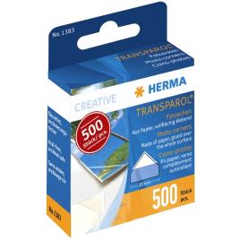 Herma Photo Corners 500 Units One Size White