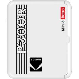 Kodak Impressora Fotográfica Portátil Mini 3 Square Retro P300r One Size White