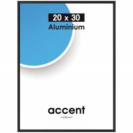 Accent 20x30 Cm Aluminium One Size Black