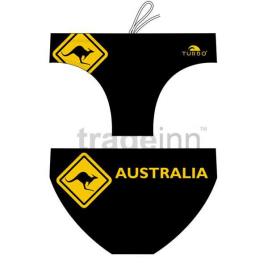 Turbo Slip De Banho Kangoroo Australia XL Black / Yellow