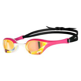 Óculos De Natação Espelho Cobra Ultra Swipe One Size Yellow Copper / Pink