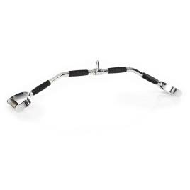 Lateral Pull Down Bar With Handles One Size Chrome / Black