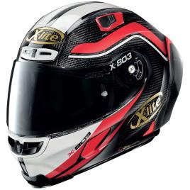 Capacete Integral X-803 Rs Ultra Carbon 50th Anniversary XS Carbon / Red / White