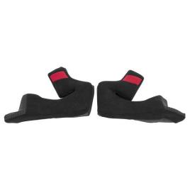 N60-5 Clima Comfort Cheek Pads 2XS Black / Red