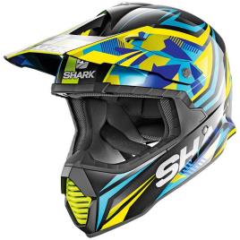 Shark Capacete Motocross Varial Tixier 2XL Black / Blue / Yellow