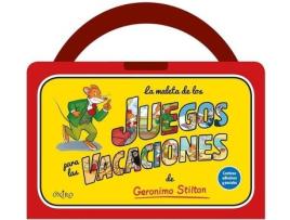 Livro La Maleta De Los Juegos Para Las Vacaciones de Geronimo Stilton (Espanhol)