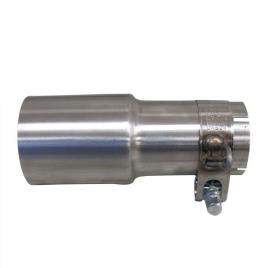 Gpr Exhaust Systems Adaptador De Tubo De Ligação De Diâmetro Cafe Racer 54 Para 41 Milímetros One Size Satin Silver