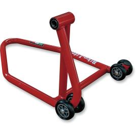 Bike Lift Rear Single Swing Arm Paddock Stand Right Sided One Size Red