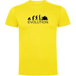 Kruskis Camiseta De Manga Curta Evolution Motard 3XL Yellow