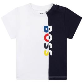 Boss Camiseta De Manga Curta J05922 12 Months White