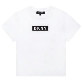 Dkny Camiseta De Manga Curta D35r93 14 Years White