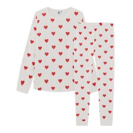 Petit Bateau Pijama de 2 peças, mangas compridas, 3-12 anos