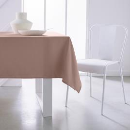 Today  Toalha de mesa Nappe 150/250 Polyester TODAY Essential Rose Des Sables  Rosa  150x250 cm.Casa >Toalha de mesa