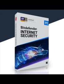 Bitdefender Internet Security 3 PC's | 1 Ano