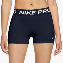 Calções Nike Pro 365 3 - Azul - Ginásio Mulher 8 cm'