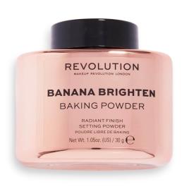 Makeup Revolution Loose Baking Powder (Various Shades) - Banana (Brighten)