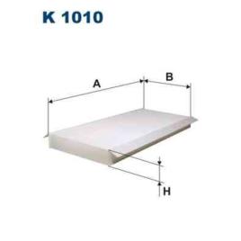 Filtro de habitáculo filtron k1010