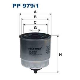 Filtro de combustivel filtron pp979/1