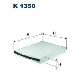 Filtros habitáculo padrão filtron k1350