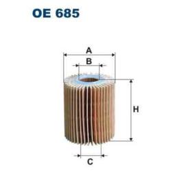 Filtro de óleo filtron oe685