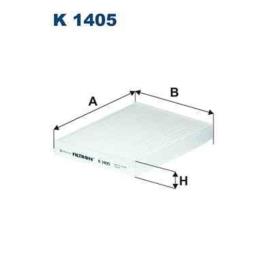 Filtros habitáculo padrão filtron k1405