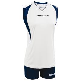 Givova Conjunto Spike S White / Blue
