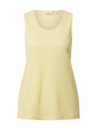 basic apparel Top 'Jenna'  amarelo claro