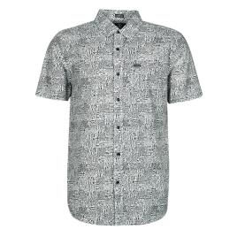 Volcom  Camisas mangas curtas TRICK BAG SS  Preto Disponível em tamanho para homem. S,M,L,XL.Homem > Roupas > Camisas mangas curtas