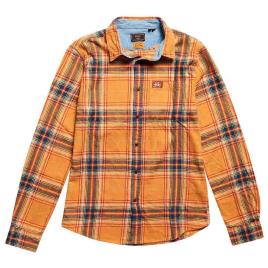Superdry Camisa De Manga Longa Heritage Lumberjack XL Sunset Check