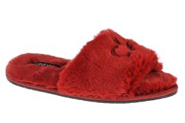 Calvin Klein Chinelos Slipper Sandal Fur Hw0hw00634-xb8 EU 40 burgundy