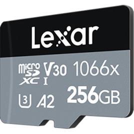 Cartão de Memória Lexar Professional 1066x microSDXC™ - 256GB - Silver