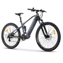 Momabikes Suspensão Completa 29 Mtb Mtb Bicicleta Elétrica M-L Grey / Black